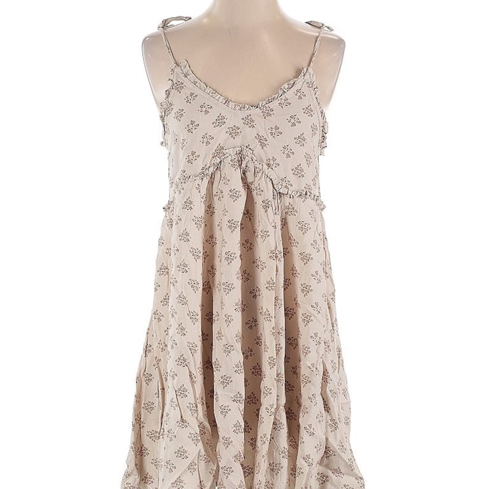 Patrons of Peace block print babydoll dress